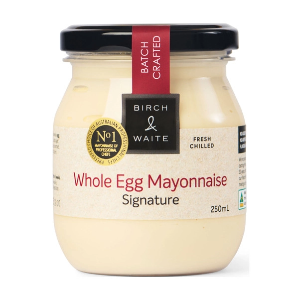 Birch & Waite Signature Whole Egg Mayonnaise 250mL