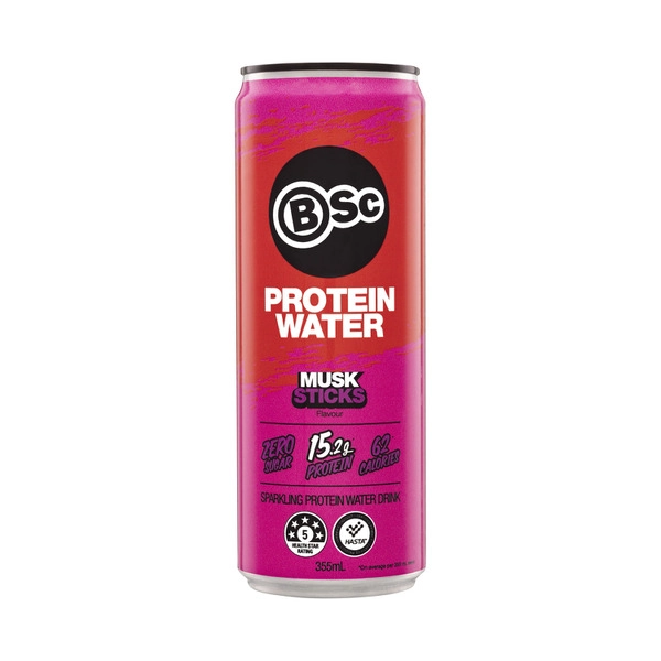 BSc Bodyscience Protein Water Musk Sticks 355mL