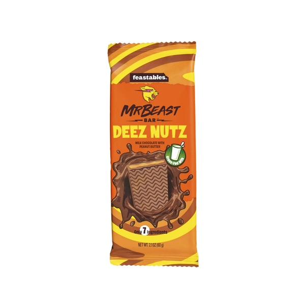 Mr. Beast Feastables Peanut Butter 60g