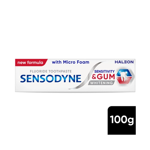 Sensodyne Sensitivity Gum SENSODYNE SENSITIVITY & GUM WHITENING TOOTHPASTE 100 GRAM 