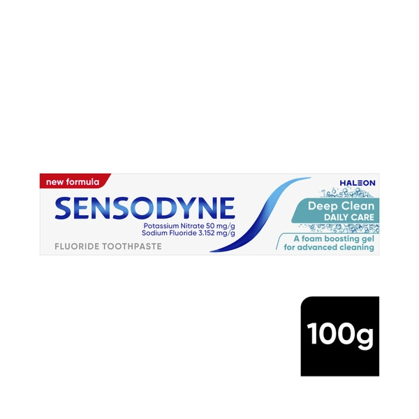 Sensodyne Deep Clean SENSODYNE DEEP CLEAN TOOTHPASTE 100 GRAM 