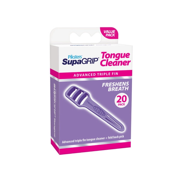 Piksters Supagrip Tongue Cleaner 20 pack