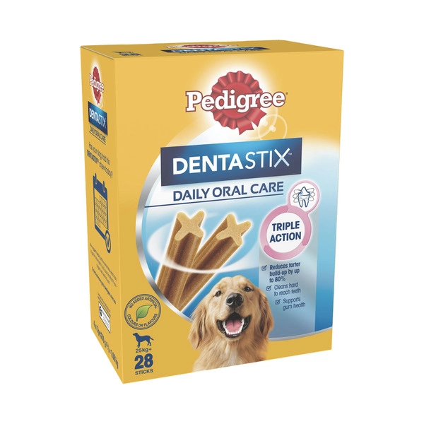 Pedigree Dentastix Large Dog Treats Daily Oral Care Dental Chew 28 pack