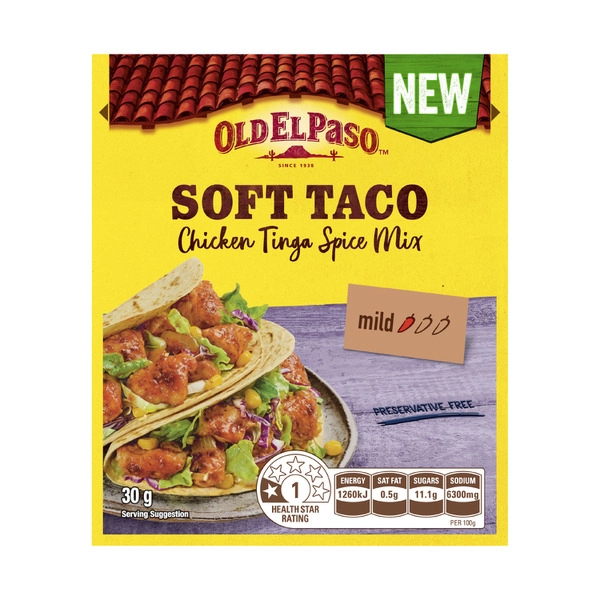 Old El Paso Chicken Tinga Spice Mix 35g