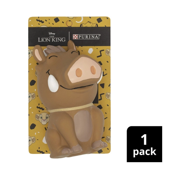 Purina Disney Lion King Pumbaa Latex Dog Toy 1 pack