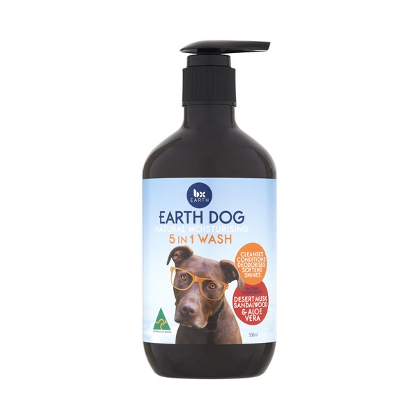 Bx Earth Dog 5in1 Desert Musk Sandalwood & Aloe Vera Conditioning 500mL