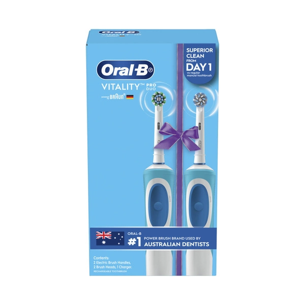 Oral B Vitality Twin Pack Electric Toothbrush 2 pack