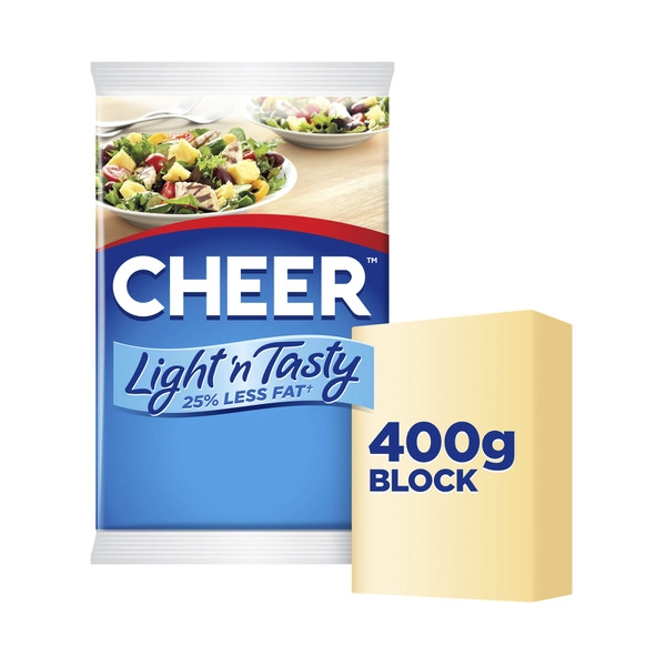 Cheer Cheese Block Tasty Light 400g