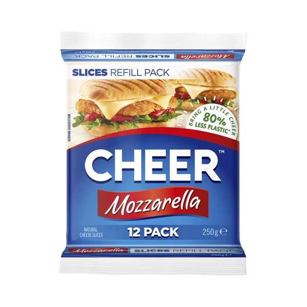 Cheer Mozzarella Cheese Slices 250g