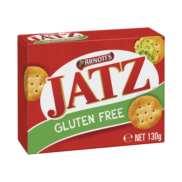 Arnotts Gluten Free Jatz Crackers Original 130g