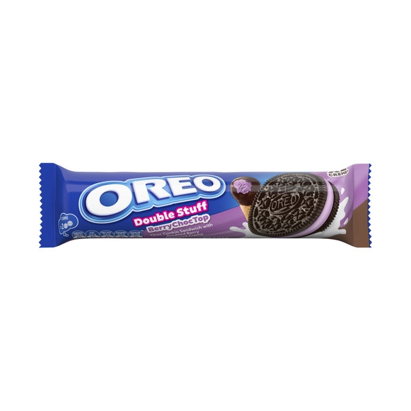 Oreo Creme Biscuits Berry Chocolate Top 131g