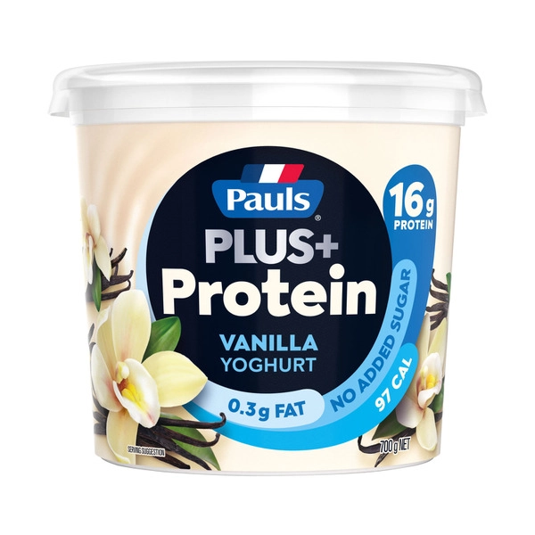 Pauls Plus Protein Yoghurt Vanilla 700g