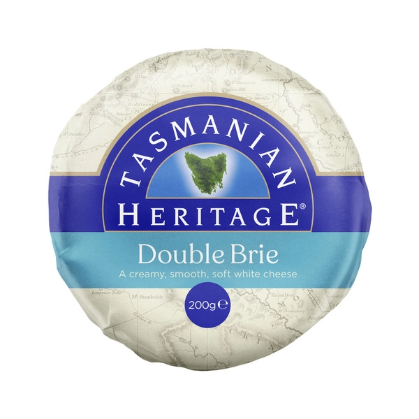 Tasmanian Heritage Double Cream Brie 200g