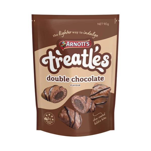 Arnotts Treatles ARNOTTS TREATLES:DOUBLE CHOC:.:90 GRAM 