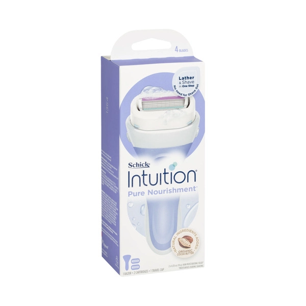 Schick Intuition Pure Nourishment Coconut Milk Razor Kit 1 pack