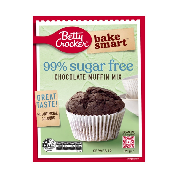 Betty Crocker Sugarfree Chocolate Muffin Mix 320g