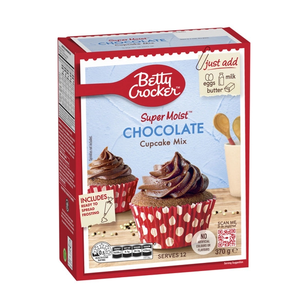 Betty Crocker Chocolate Cupcake Mix 370g