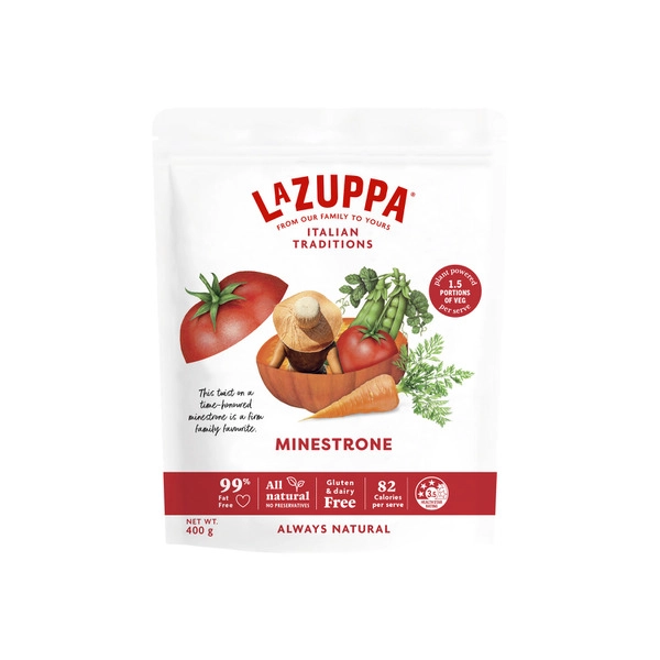 La Zuppa Soup Pouch Minestrone 400g