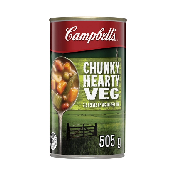 Campbells Chunky Soup Hearty Veg 505g