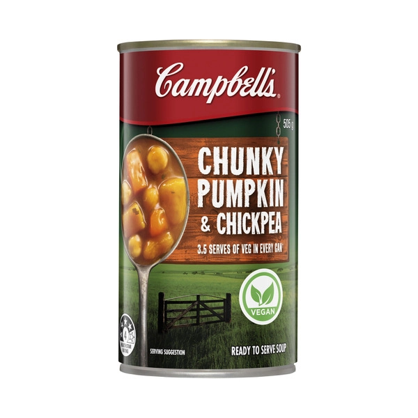 Campbells Chunky Soup CAMPBELLS CHUNKY SOUP PUMPKIN CHICKPEA 505G 