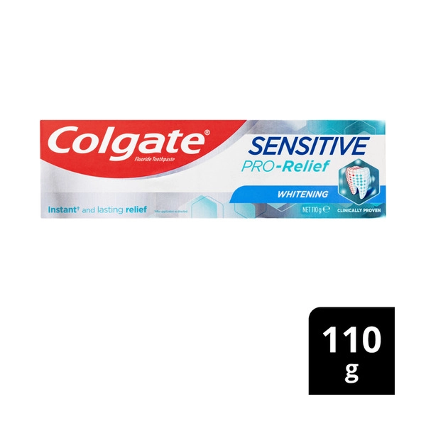 Colgate Sensitive Pro Relief Whitening Toothpaste 110g