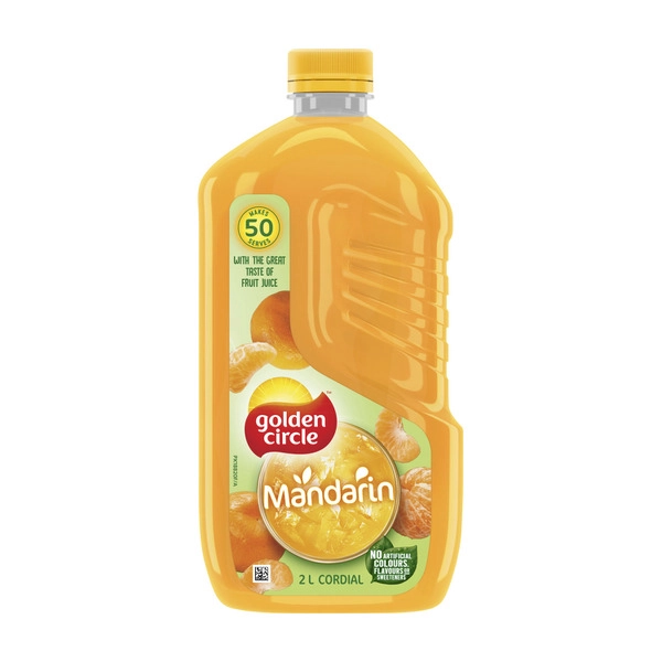 Golden Circle Cordial Mandarin 2L