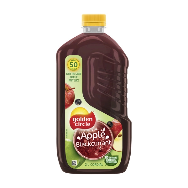 Golden Circle Cordial Apple Blackcurrant 2L