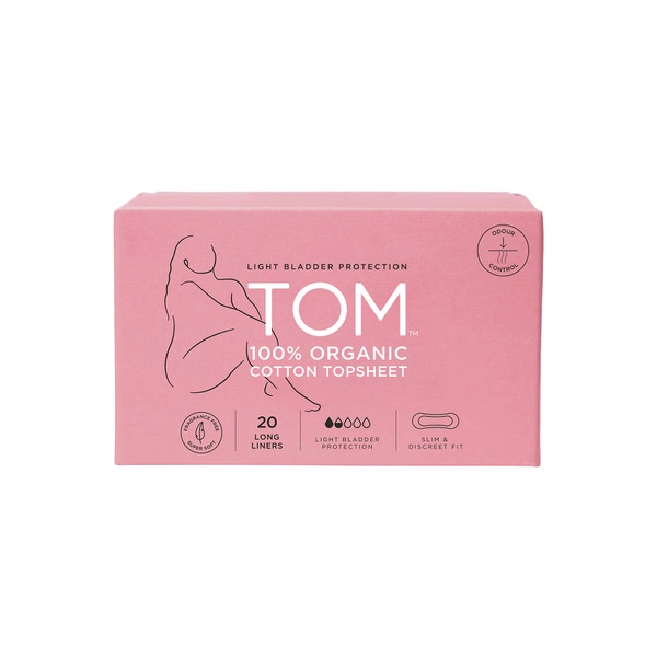 Tom Incontinence Liners Long 20 pack