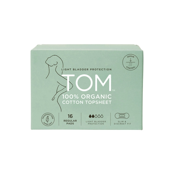 Tom Incontinence Pads Regular 16 pack