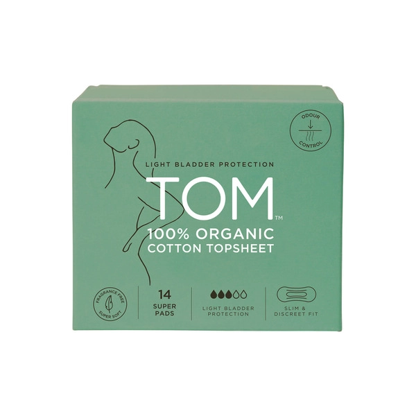 Tom Incontinence Pads Super 14 pack