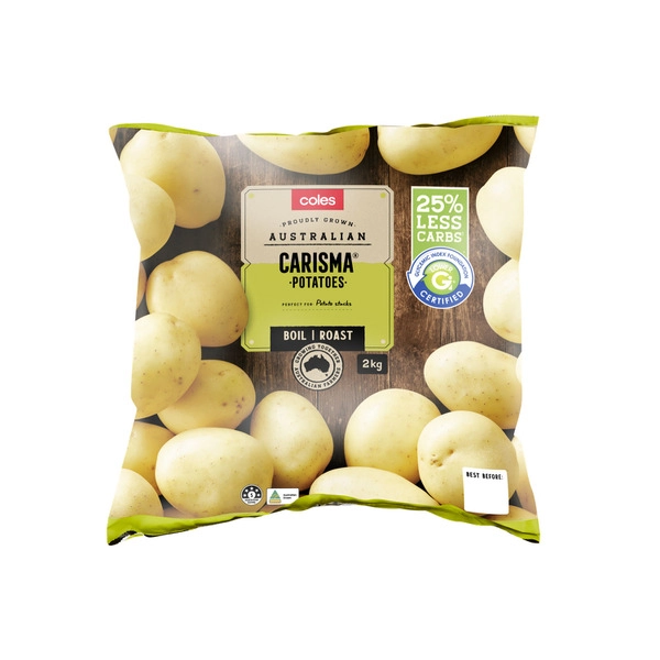 Coles Carisma Washed Potatoes 2kg