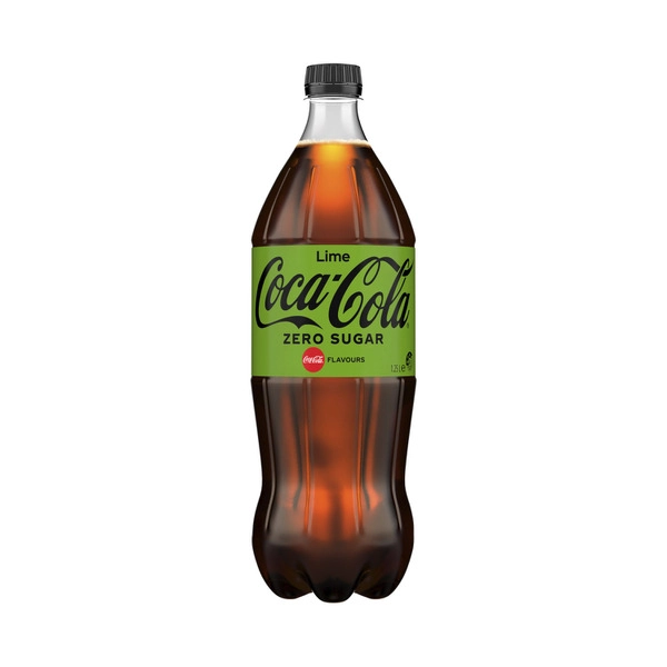 Coca-Cola Soft Drink Coke With Lime Zero 1.25L