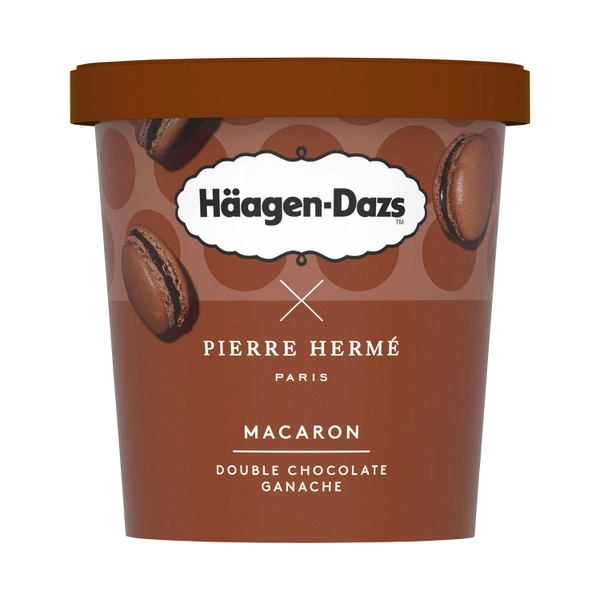 Haagen-Dazs Ice Cream Pint Macadamia Double Choc Gan 8 Pack 420mL