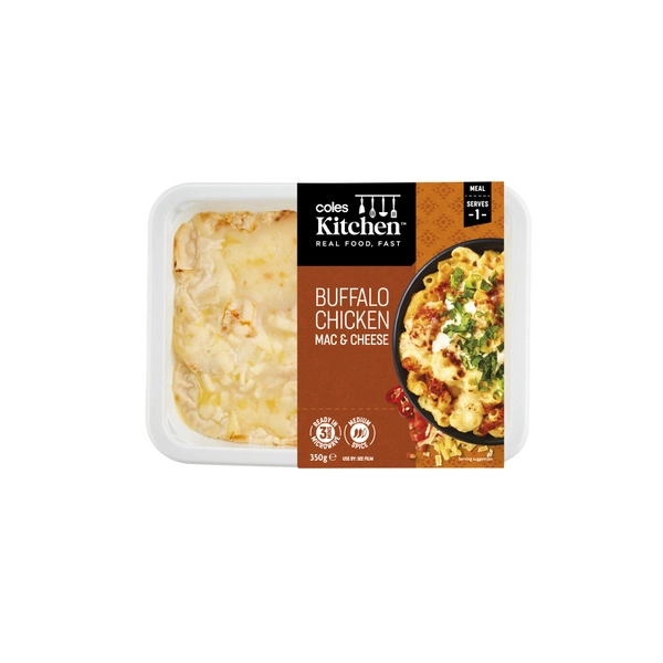 Coles Kitchen Buffalo Chicken Mac & Cheese 350g