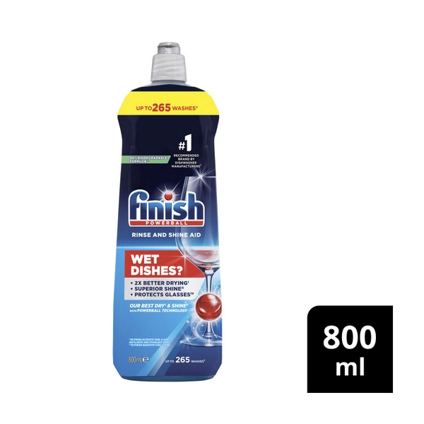 Finish FINISH RINSE AND SHINE AID 800ML 