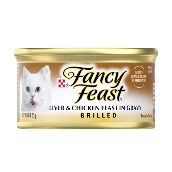 Fancy Feast Grilled Liver & Chicken Cat Food 85g