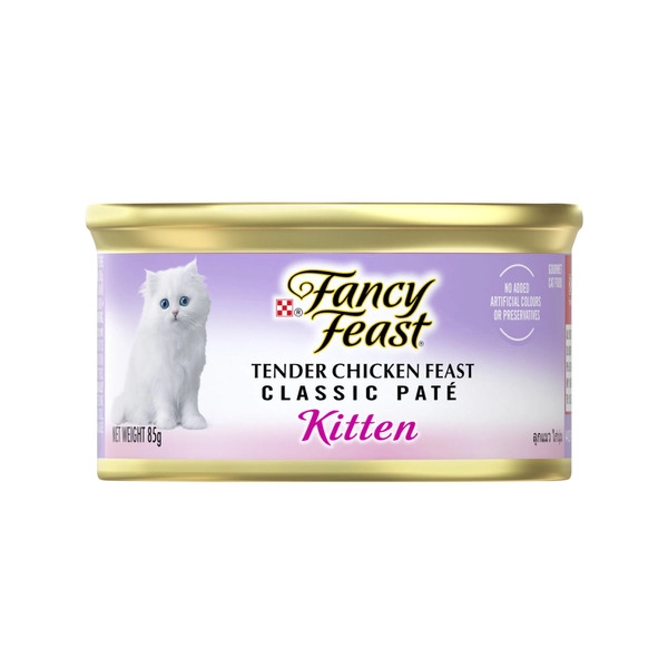 Fancy Feast Kitten Classic With Chicken Cat Food 85g