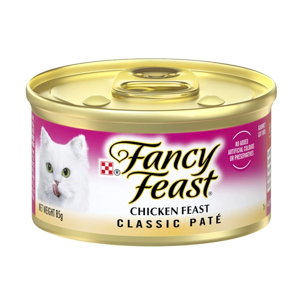 Fancy Feast Classic Pate With Chicken Cat Food 85g