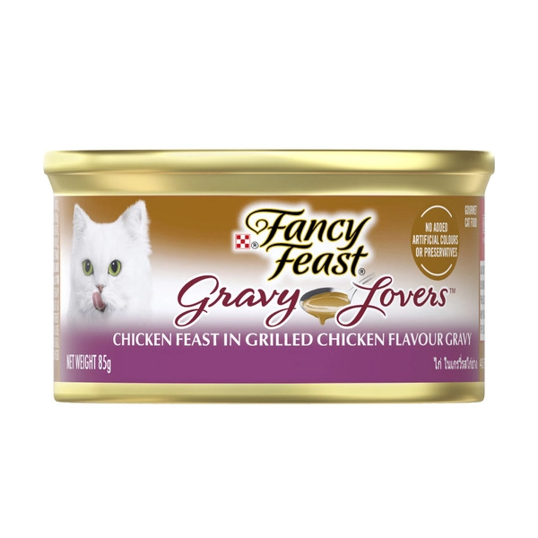 Fancy Feast Gravy Lovers With Chicken Cat Food 85g