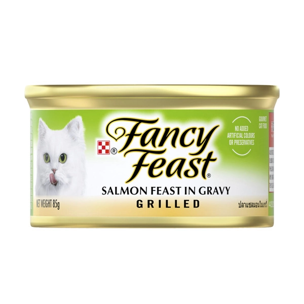 Fancy Feast Grilled Salmon Cat Food 85g