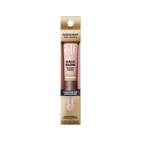 E.l.f. Halo Glow Beauty Wand Highlight Rose Quartz 10mL