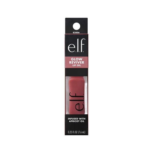 E.l.f. Glow Reviver Lip Oil Rose 7.6mL