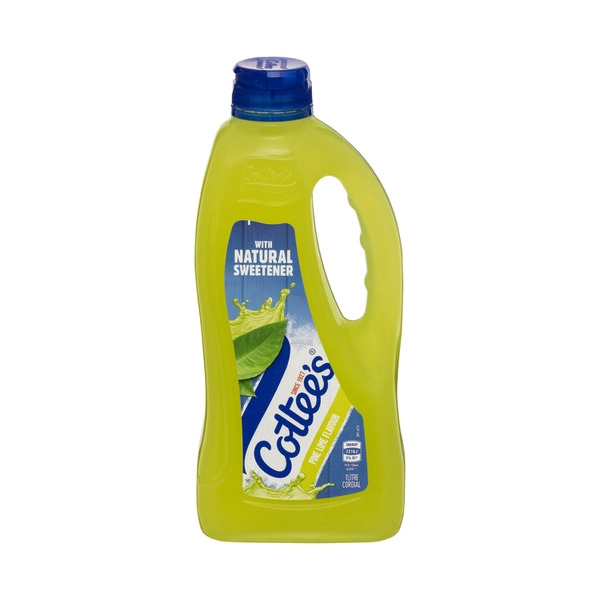 Cottee's Pine Lime Cordial 1L