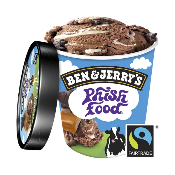 Ben & Jerry's Phish Food Ice Cream Tub 458mL