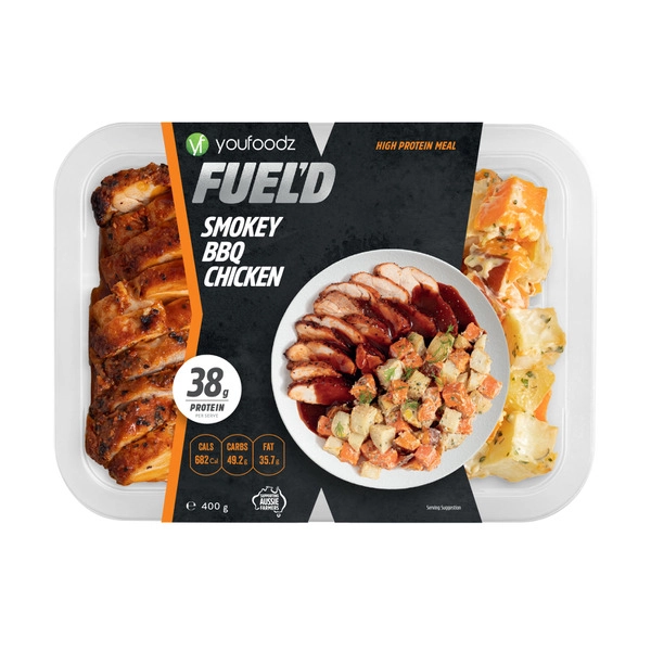 Youfoodz Fueld Smokey BBQ Chicken 400g