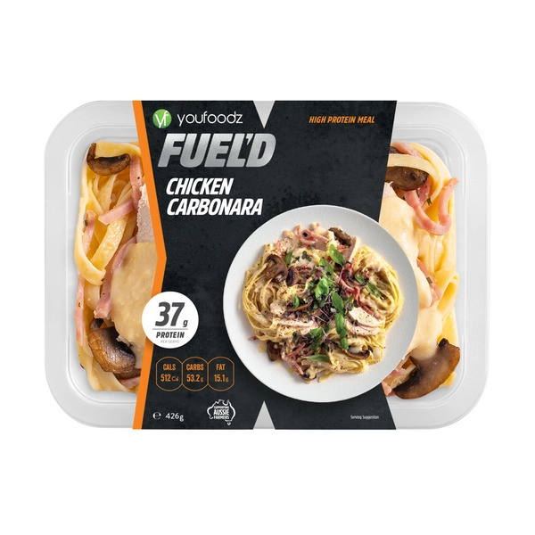 Youfoodz Fueld Fueld Chicken Carbonara 426g