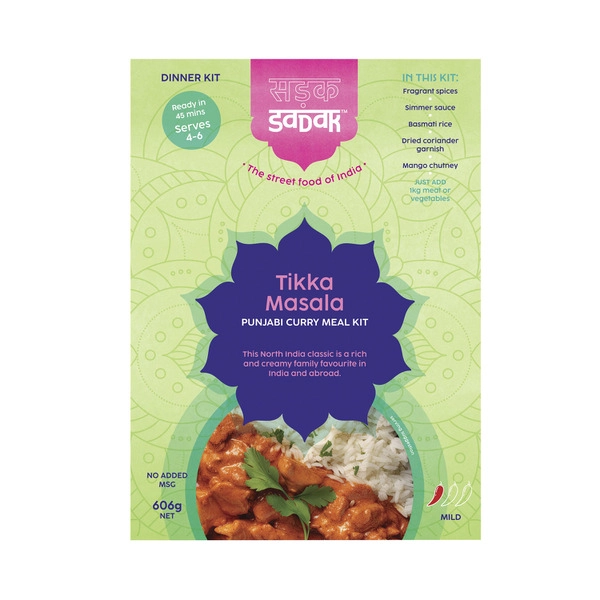 Sadak Tikka Masala Punjabi Curry Dinner Meal Kit 606g