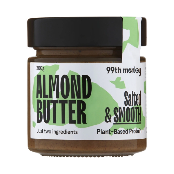 99th Monkey Salted Almond Butter 200g