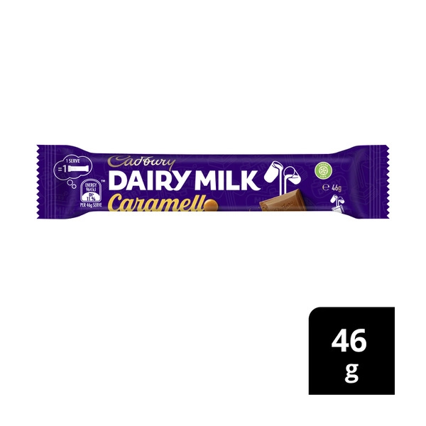 Cadbury Dairy Milk CADBURY DAIRY MILK CARAMELLO CHOCOLATE BAR 46G 