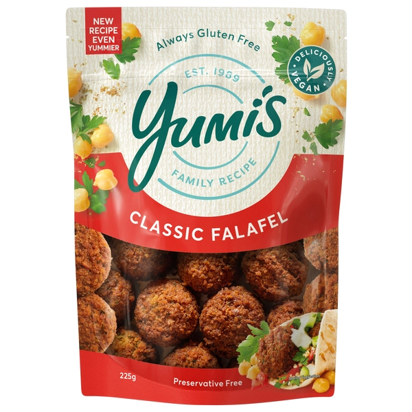 Yumi's Classic Falafel Balls 225g